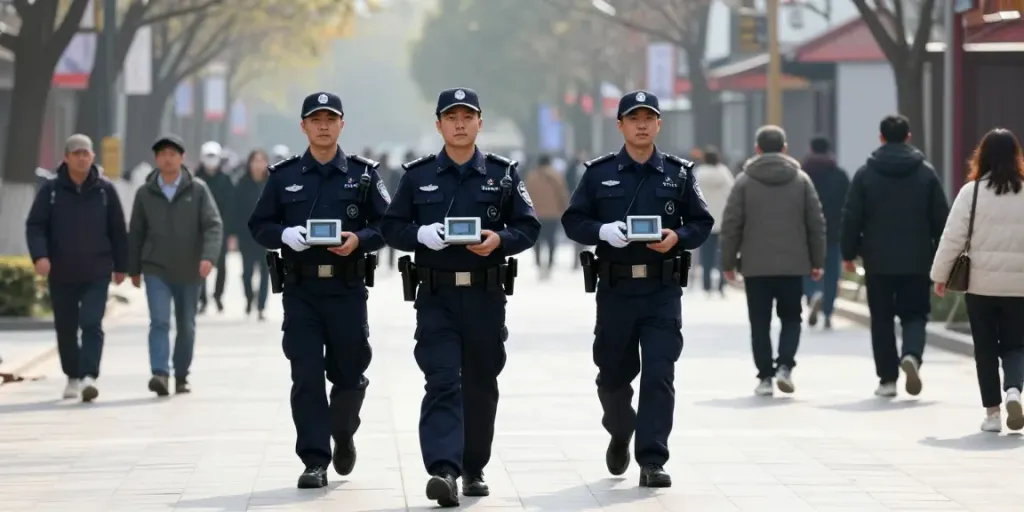 Security Guards providing trustworthy protection in the community.