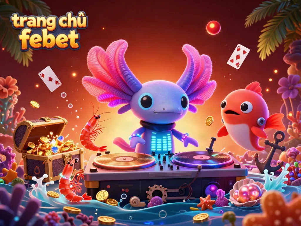 Engage in thrilling fun on trang chủ febet with vibrant casino graphics and characters.