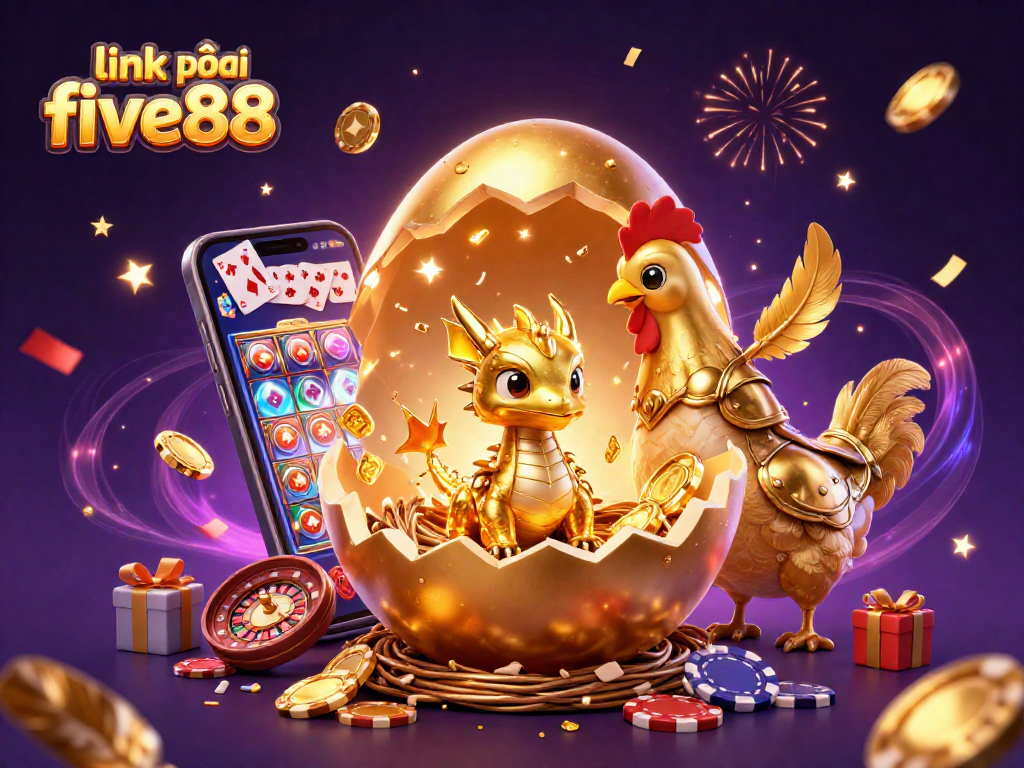 Win big with exciting slot games at link vào five88 featuring vibrant casino elements and magical energy.