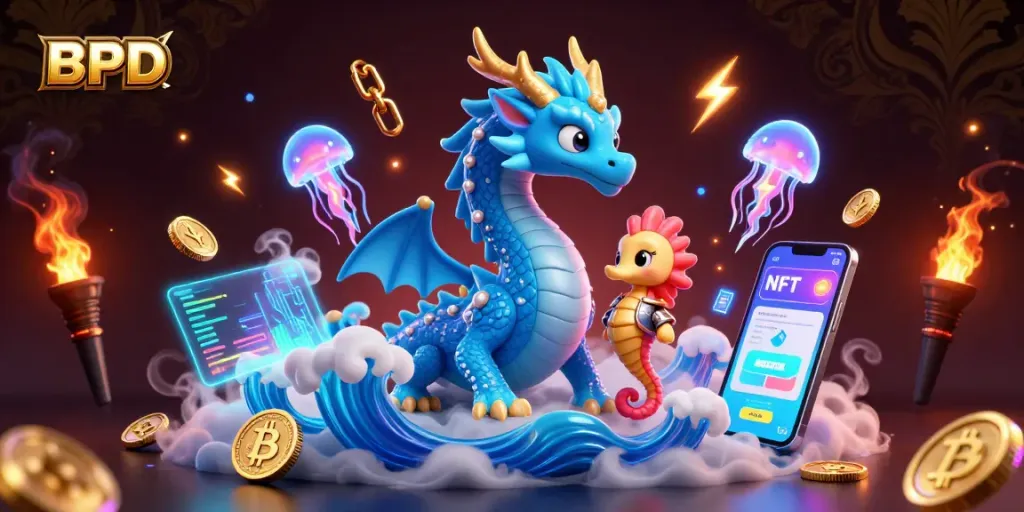 Experience BPD in a vibrant underwater casino scene with glowing elements and dynamic characters.