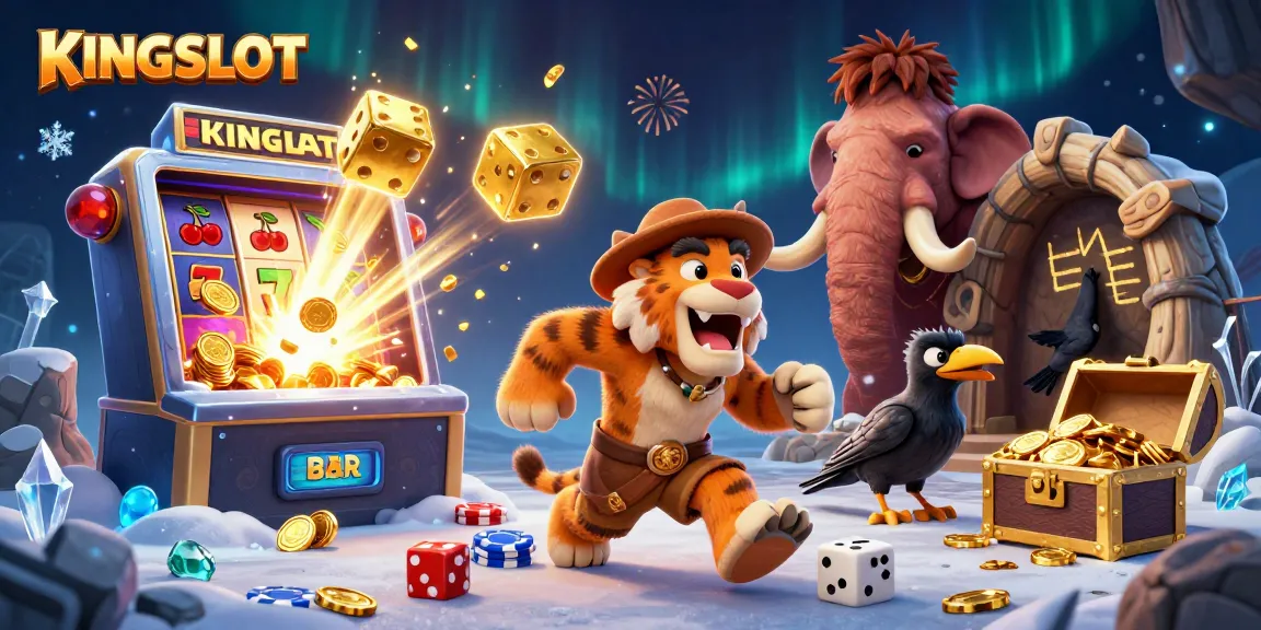 KINGSLOT menghadirkan aksi jackpot di kasino prasejarah yang penuh warna dan ekspresi.