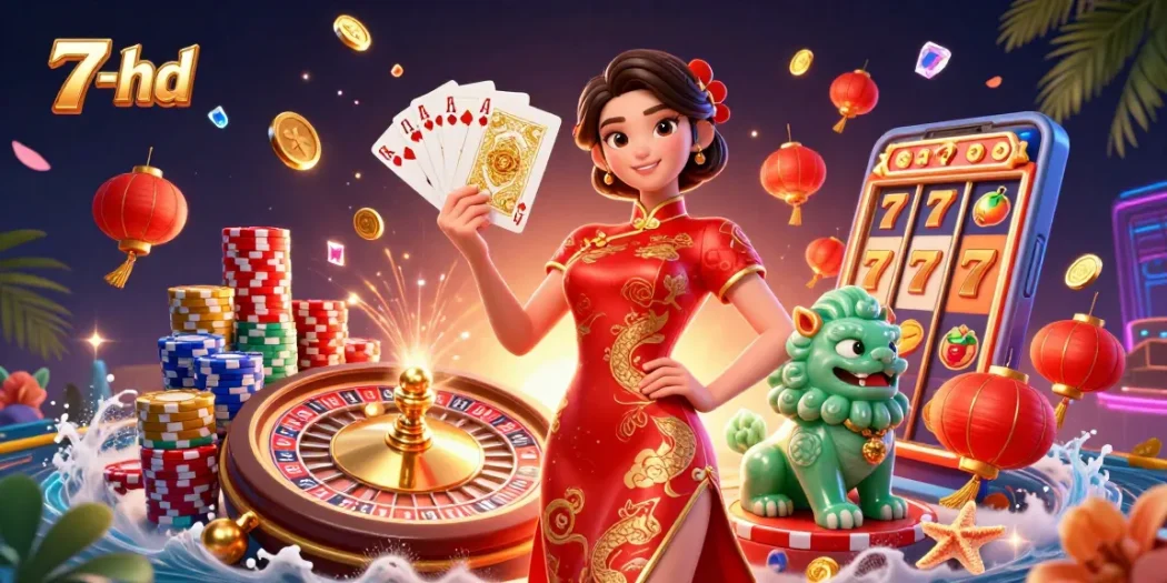Watch thrilling gambling action with 7-hd's vibrant slot games and enchanting 3D characters.
