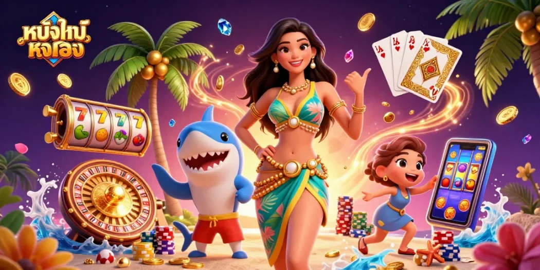 Experience the thrill of หนังใหม่ชนโรง with captivating characters and dynamic casino elements.