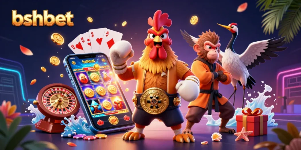 Experience thrilling gameplay at bshbet with dynamic 3D characters and exciting casino elements.