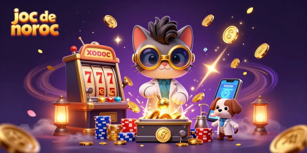 Joacă jocuri de noroc cu câteva aparate slot atractive și personaje animate