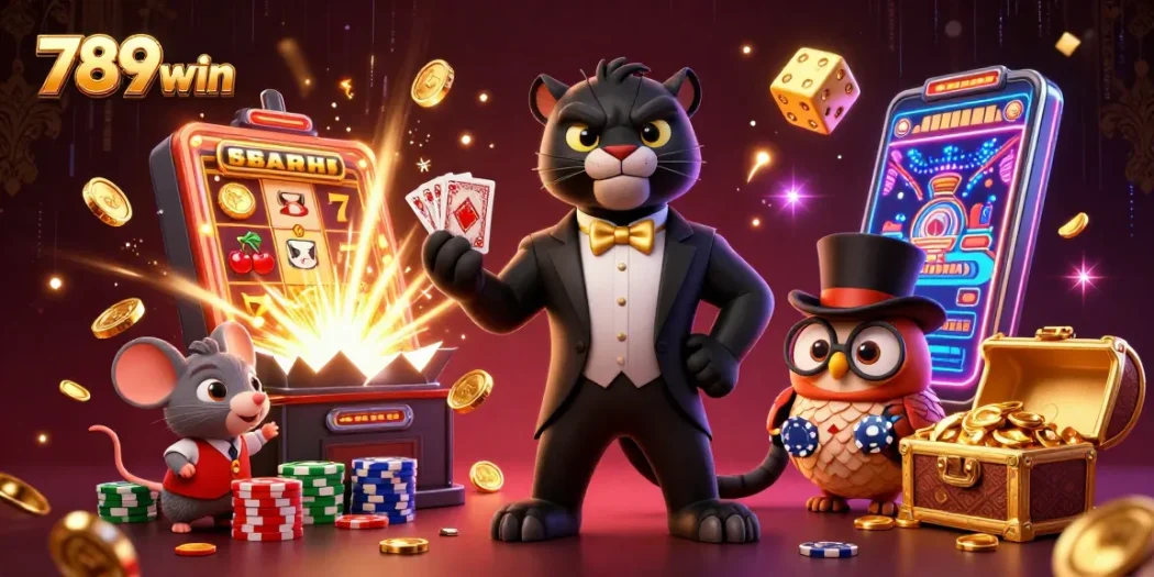 Experience thrilling wins at 789win with exciting slot machines and engaging gaming characters.