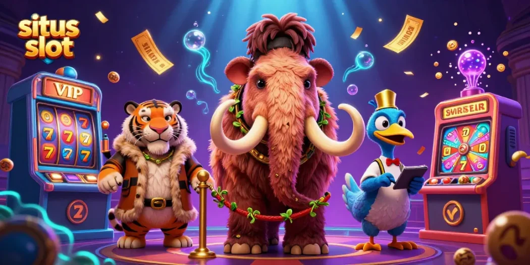 Experience situs slot excitement with lively characters and dynamic gaming elements.