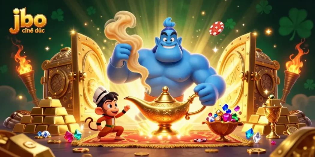 Experience exciting gameplay with jbo chính thức at this vibrant online casino scene full of treasures and magic.