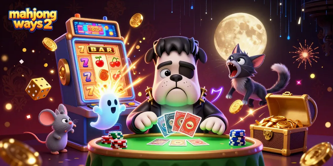 Experience winning with mahjong ways 2 in an exciting casino scene featuring vibrant characters and dynamic elements.